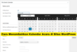 Cara Menambahkan Kalender Acara di Situs WordPress