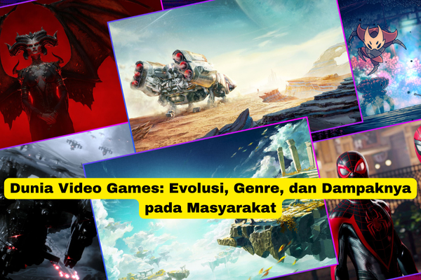 Dunia Video Games Evolusi, Genre, dan Dampaknya pada Masyarakat