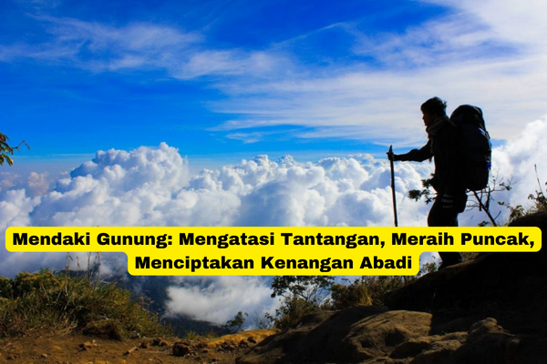 Mendaki Gunung Mengatasi Tantangan, Meraih Puncak, Menciptakan Kenangan Abadi