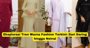 Eksplorasi Tren Warna Fashion Terkini Dari Daring hingga Netral