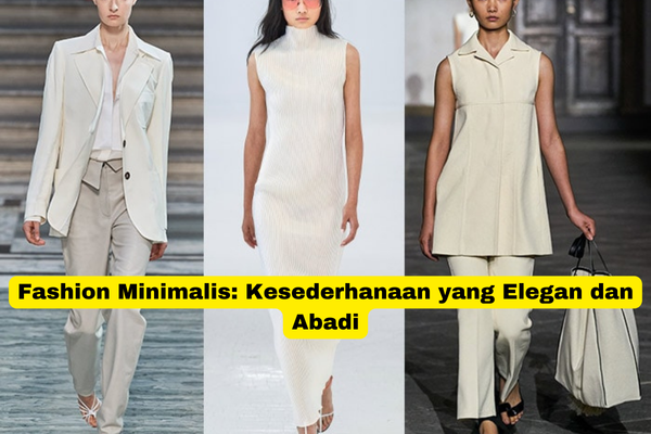 Fashion Minimalis Kesederhanaan yang Elegan dan Abadi