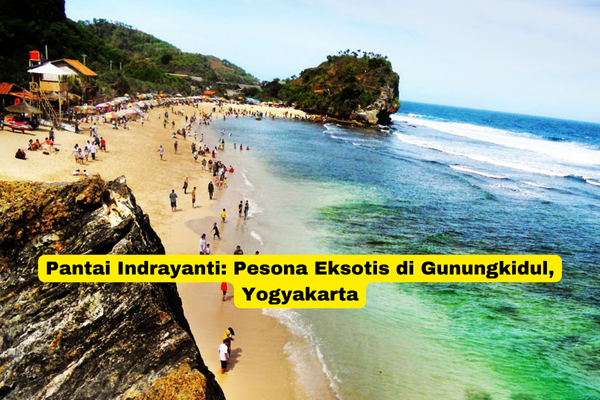 Pantai Indrayanti Pesona Eksotis di Gunungkidul, Yogyakarta