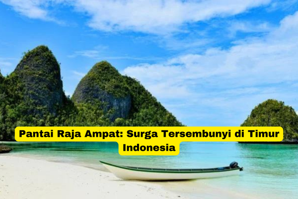 Pantai Raja Ampat Surga Tersembunyi di Timur Indonesia