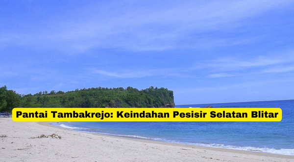 Pantai Tambakrejo Keindahan Pesisir Selatan Blitar