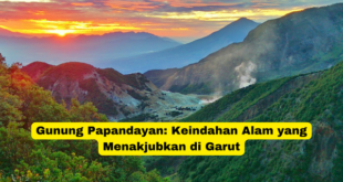 Gunung Papandayan Keindahan Alam yang Menakjubkan di Garut