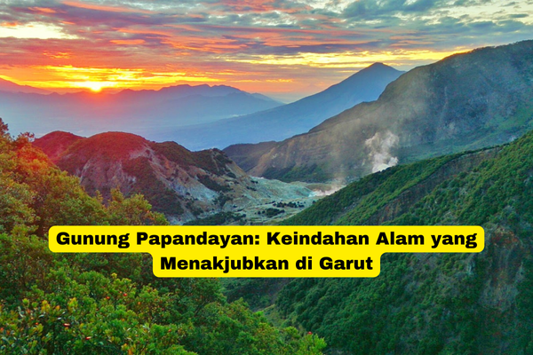 Gunung Papandayan Keindahan Alam yang Menakjubkan di Garut