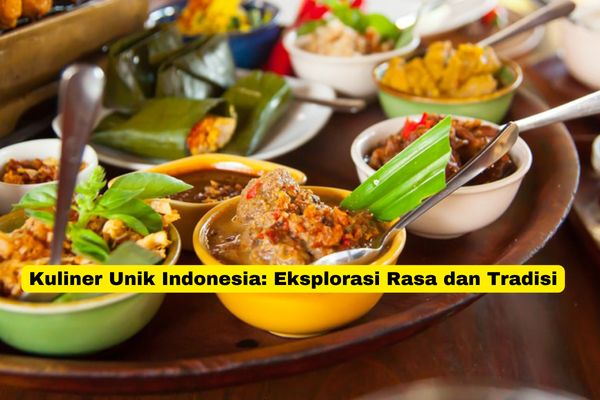 Kuliner Unik Indonesia Eksplorasi Rasa dan Tradisi