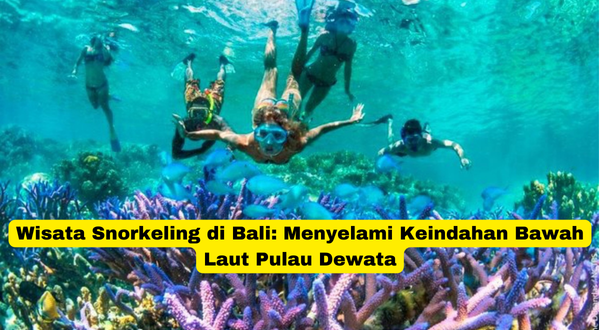 Wisata Snorkeling di Bali Menyelami Keindahan Bawah Laut Pulau Dewata