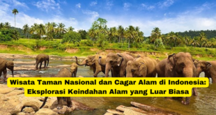 Wisata Taman Nasional dan Cagar Alam di Indonesia Eksplorasi Keindahan Alam yang Luar Biasa