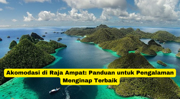 Akomodasi di Raja Ampat Panduan untuk Pengalaman Menginap Terbaik