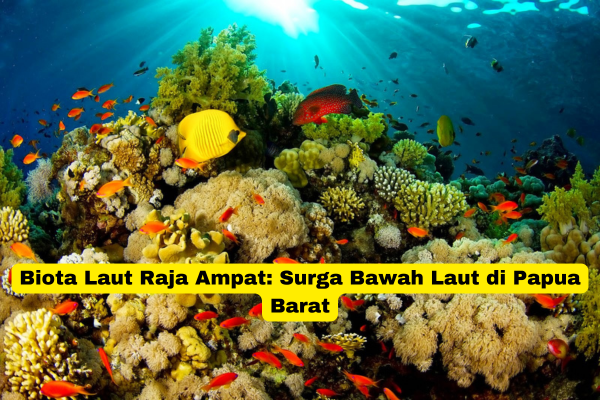 Biota Laut Raja Ampat Surga Bawah Laut di Papua Barat