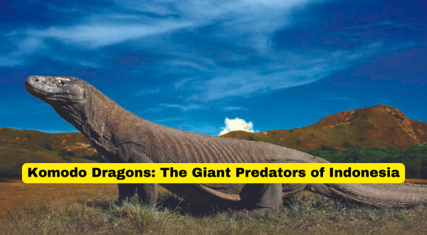 Komodo Dragons The Giant Predators of Indonesia