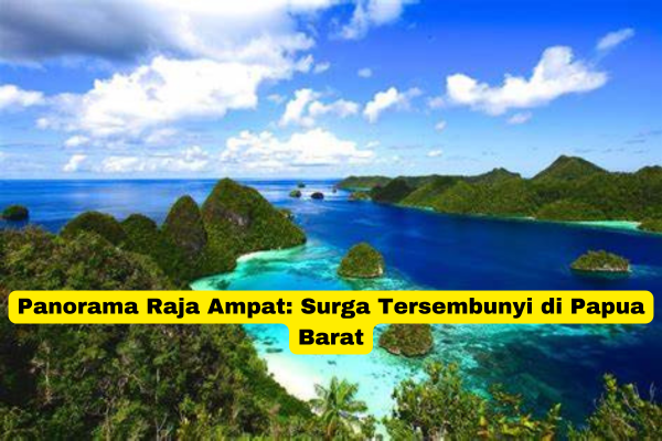 Panorama Raja Ampat Surga Tersembunyi di Papua Barat