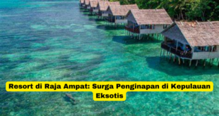 Resort di Raja Ampat Surga Penginapan di Kepulauan Eksotis