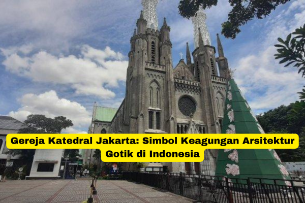 Gereja Katedral Jakarta Simbol Keagungan Arsitektur Gotik di Indonesia