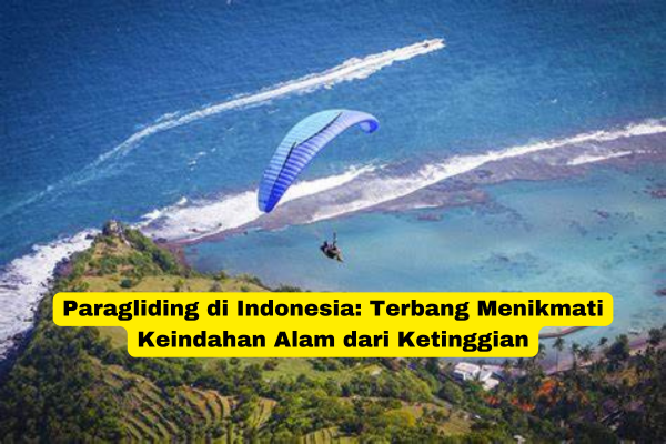 Paragliding di Indonesia Terbang Menikmati Keindahan Alam dari Ketinggian