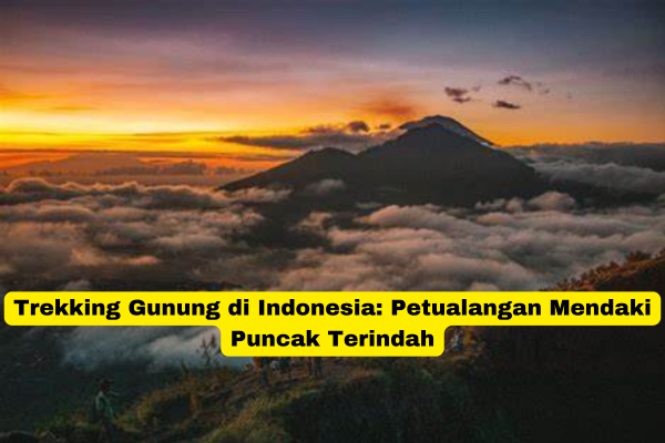 Trekking Gunung di Indonesia Petualangan Mendaki Puncak Terindah